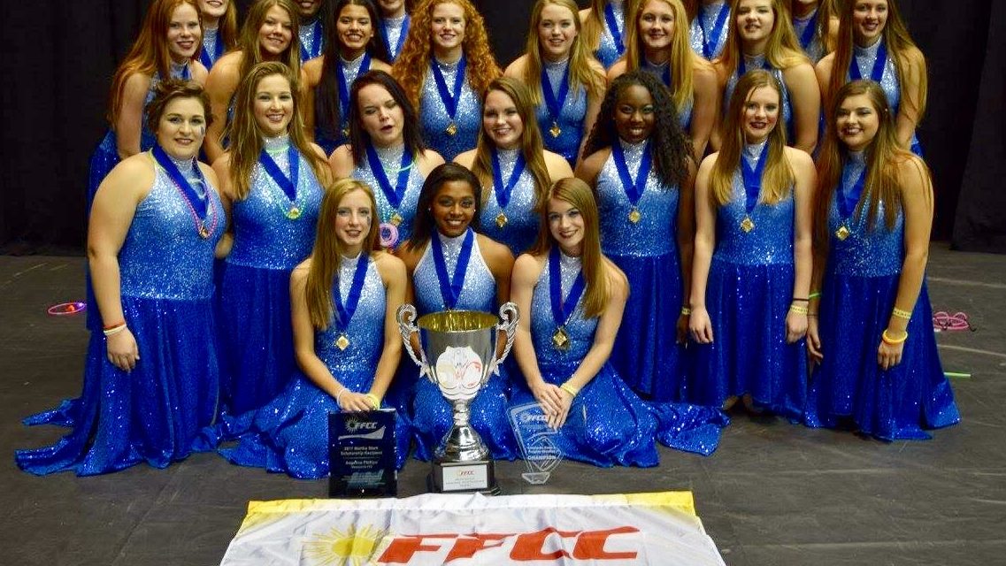 The Newsome Varsity Winterguard Team Concludes Season with an FFCC State Championship Win