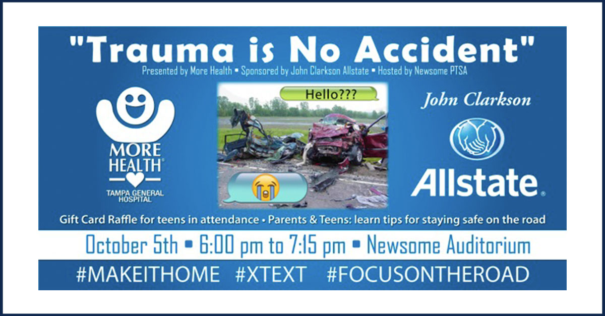 Trauma Is No Accident – PTSA Program October 5th